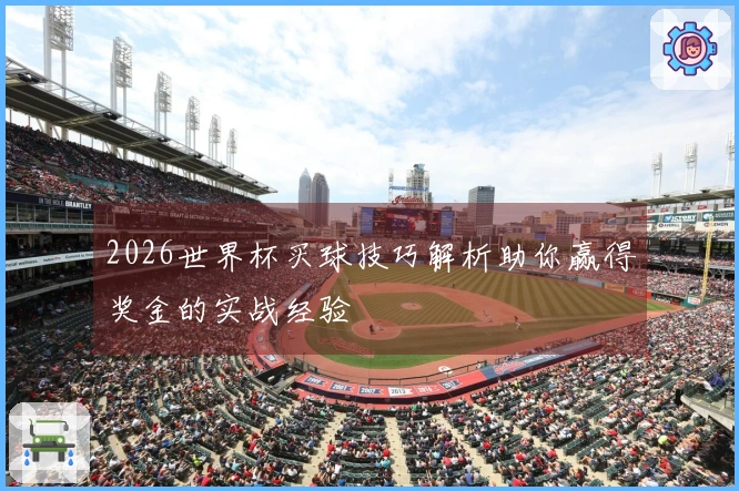 2026世界杯买球技巧解析助你赢得奖金的实战经验